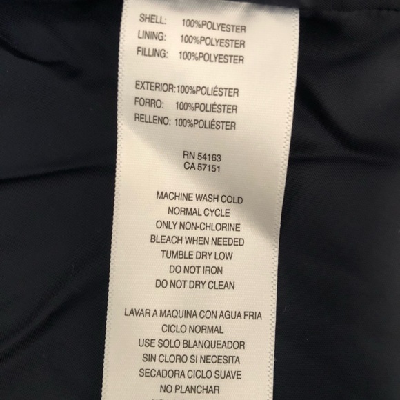 Tommy Hilfiger Quilted Jacket • Sz XXL • Navy • NWT - Picture 12 of 12